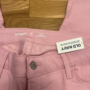PINK Old Navy skinny jeans!
